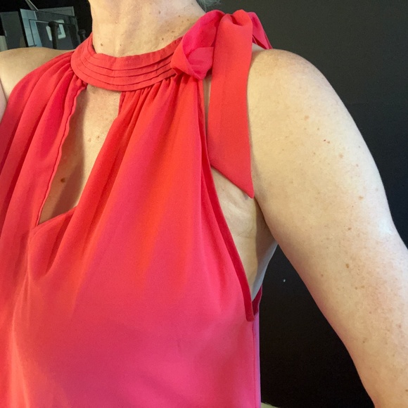 Watermelon pink versatile size dress - Picture 6 of 6